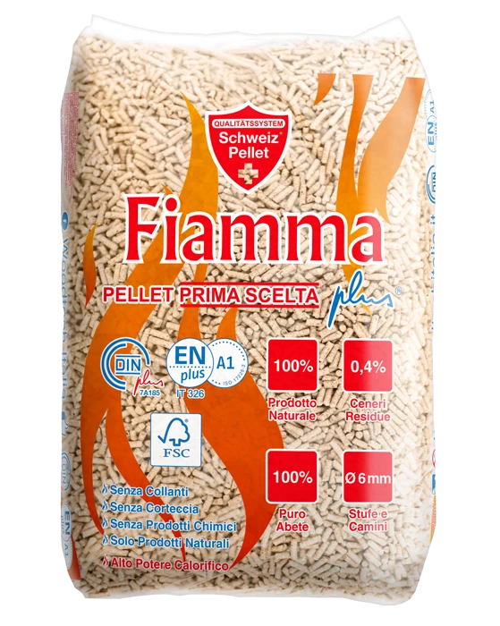 Bancale Pellet Fiamma – 70 sacchi da 15 kg